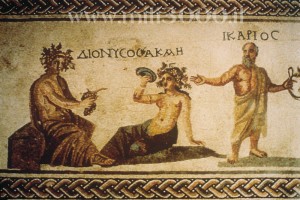Dioniso - mosaico dalla Casa di Dioniso a Cipro