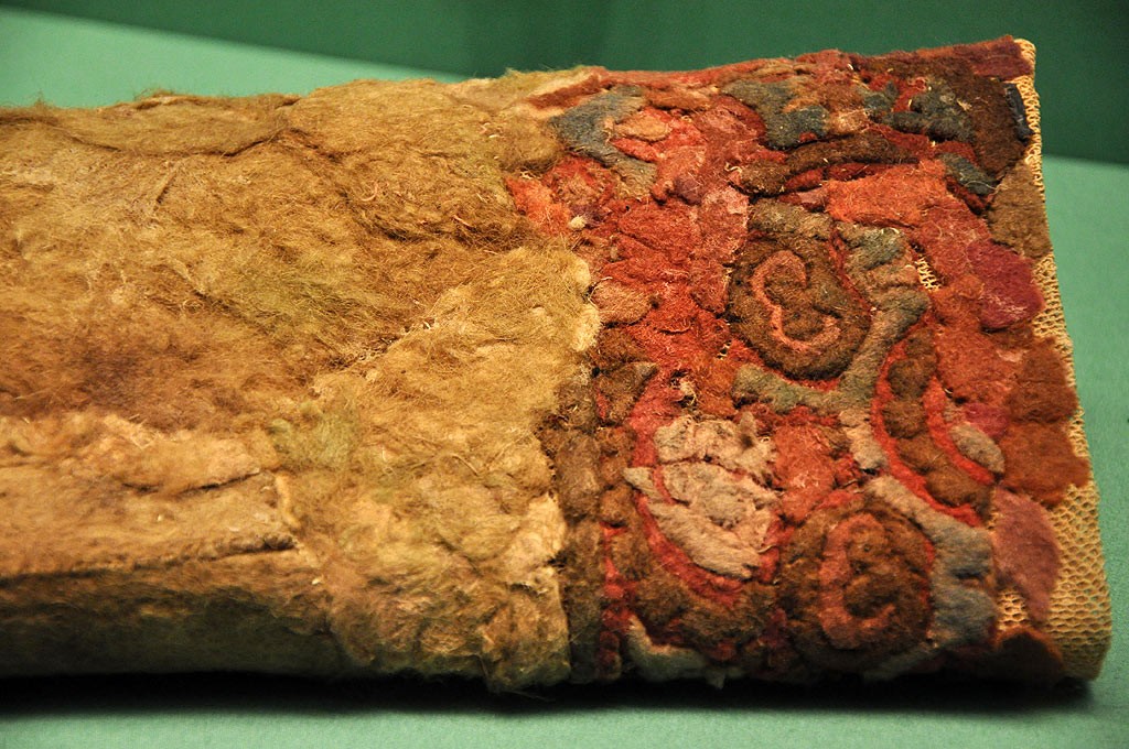 Dettaglio degli Stivali in feltro della "Principessa" Museo dell'Hermitage, San Pietroburgo Foto di Roman Maisej