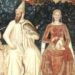 Bernabò Visconti e Beatrice Della Scala - Andrea di Bonaiuto, S. Maria Novella Firenze